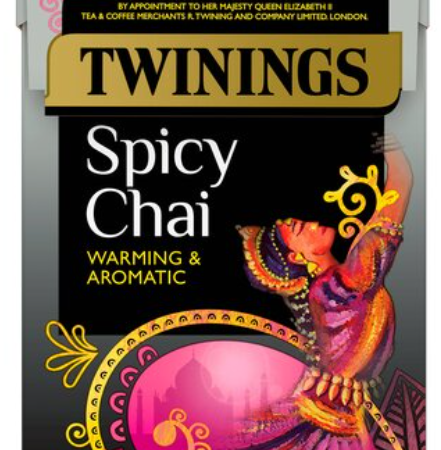 Twinings Spicy Chai 40 Tea Bags 100g