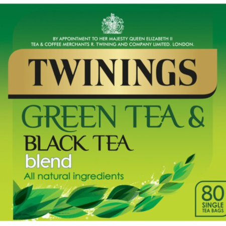 Twinings Green Tea Blend Teabag 80'S 250G